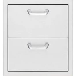 Sedona By Lynx - 19" Double Drawers - Silver