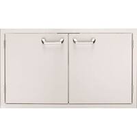 Sedona By Lynx - 36" Double Access Doors - Stainless Steel - Front_Zoom