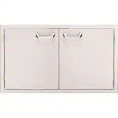 Front. Sedona By Lynx - 36" Double Access Doors - Stainless Steel.