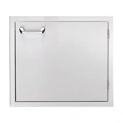 Front. Sedona By Lynx - 24" Single Access Door - Stainless Steel.