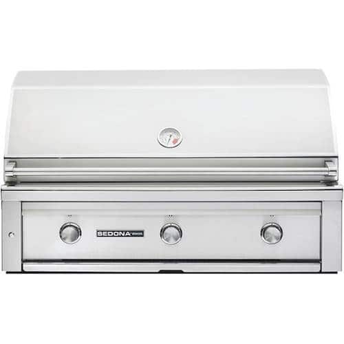 Angle. Sedona By Lynx - 42" Built-In Gas Grill - Stainless Steel.
