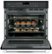 Alt View 14. GE - Café Series 29.8" Built-In Single Electric Convection Wall Oven.