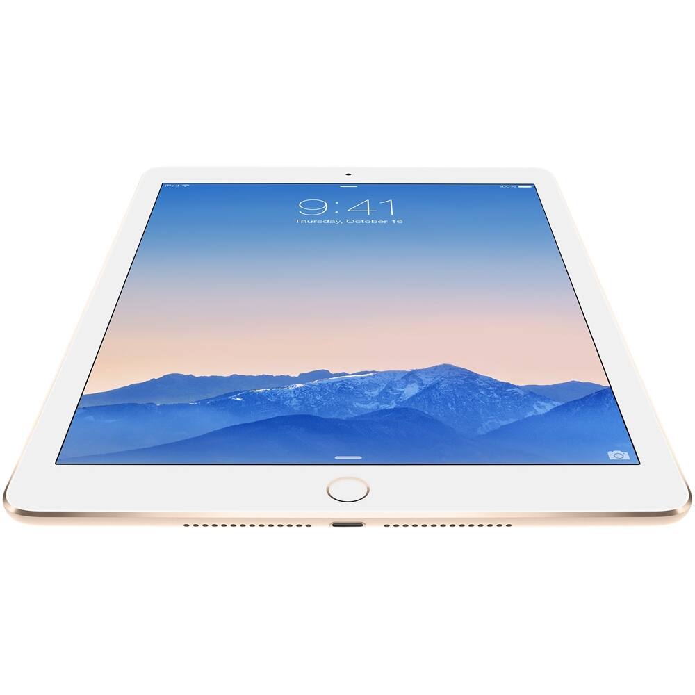 Alt View 14. Apple - Certified Refurbished iPad Air (2nd Generation) (2014) Wi-Fi - 16GB - Gold.
