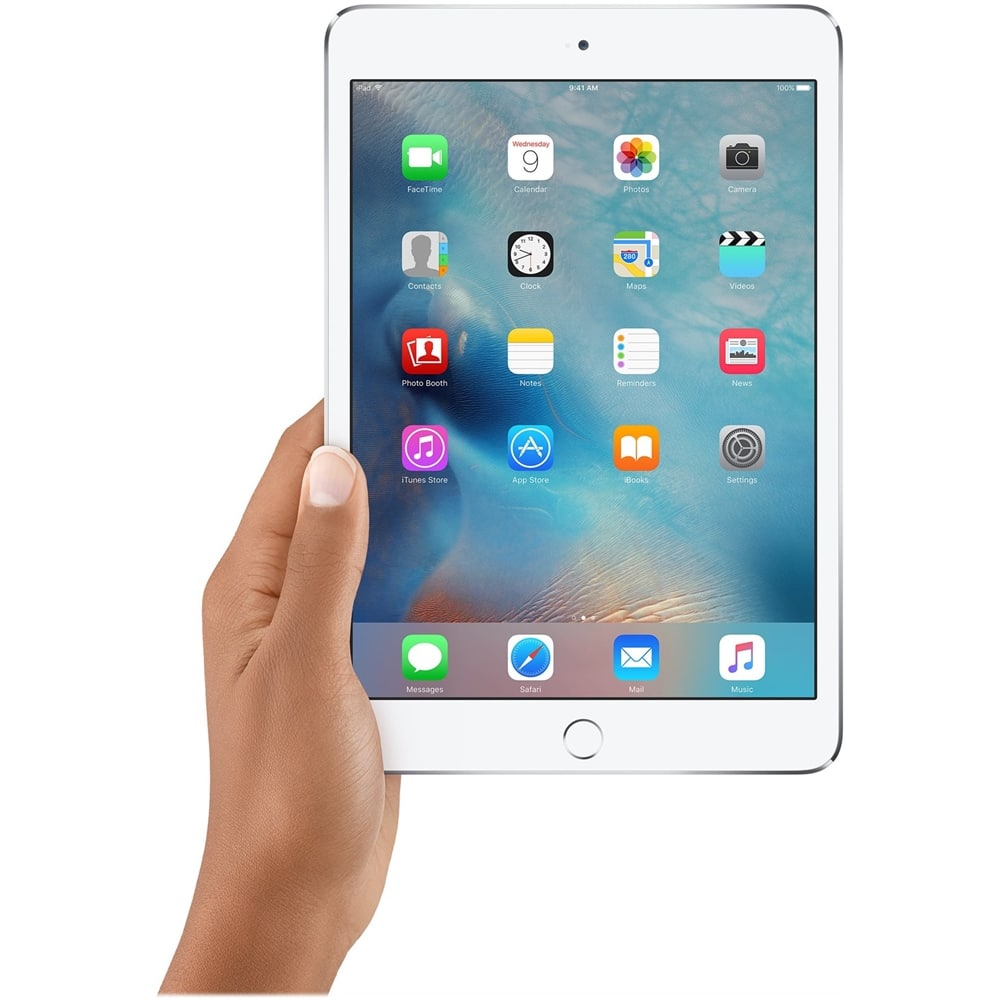 Alt View 12. Apple - Pre-Owned iPad mini 3 - 128GB - Silver.