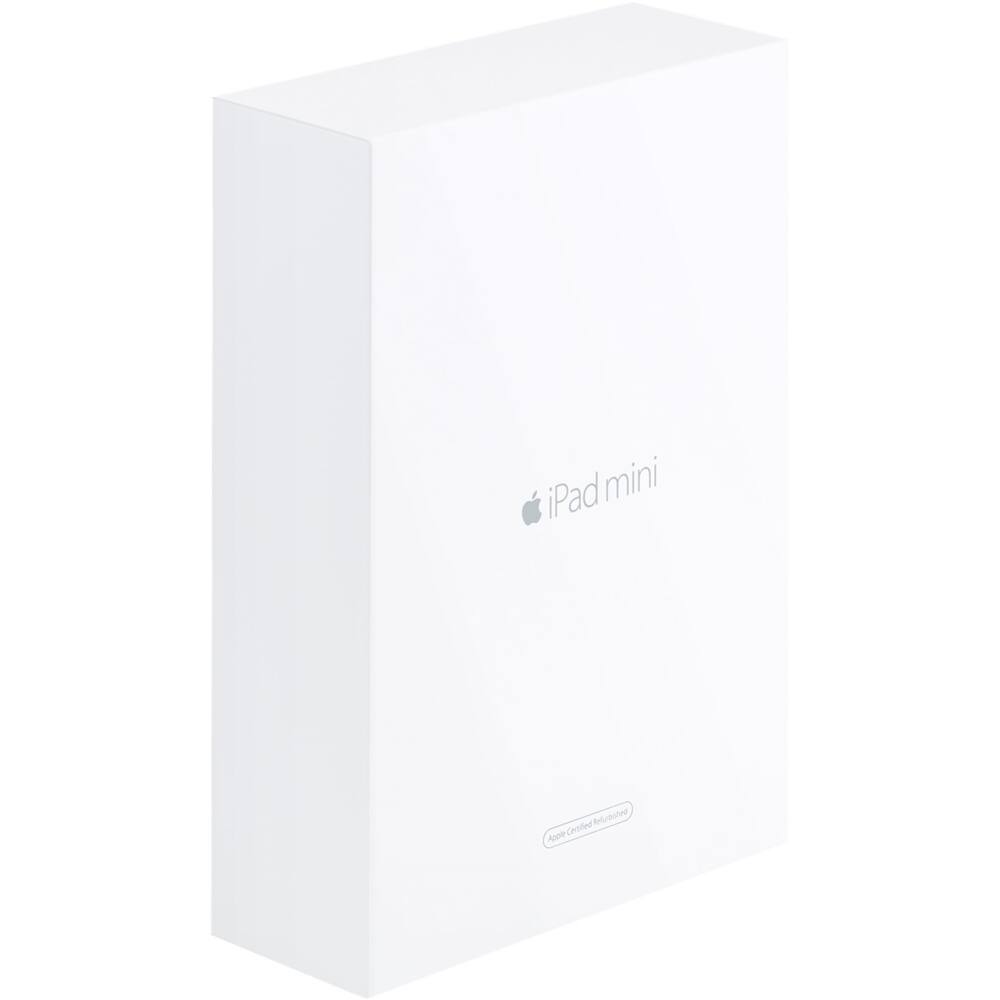 Left. Apple - Pre-Owned iPad mini 3 - 128GB - Silver.