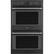 Front. GE - Cafe Series 29.8" Built-In Double Electric Convection Wall Oven.