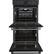 Alt View 19. GE - Cafe Series 29.8" Built-In Double Electric Convection Wall Oven.