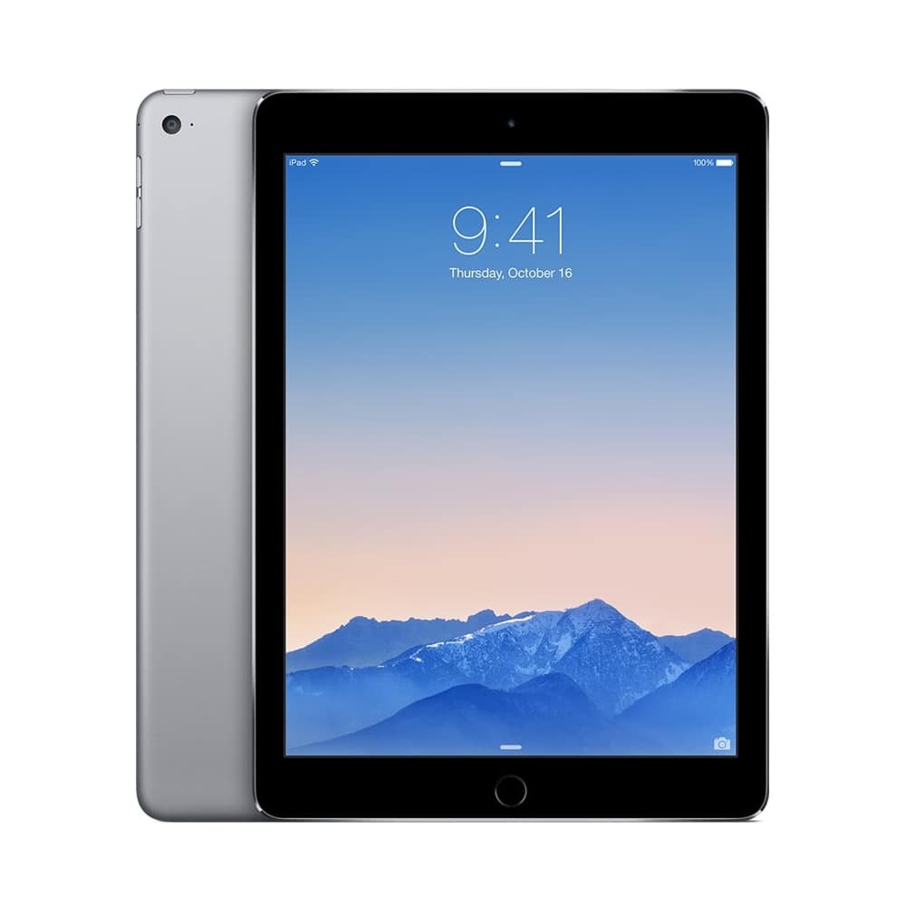 Alt View 11. Apple - Certified Refurbished iPad Air (2nd Generation) (2014) Wi-Fi - 64GB - Gray.