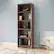 Alt View 12. CorLiving - Quadra Collection 5 Shelf Floor-Standing Bookcase - Walnut.