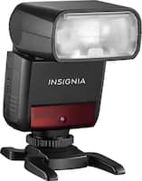 Insignia™ - Compact TTL Flash for Sony Cameras - Angle_Zoom