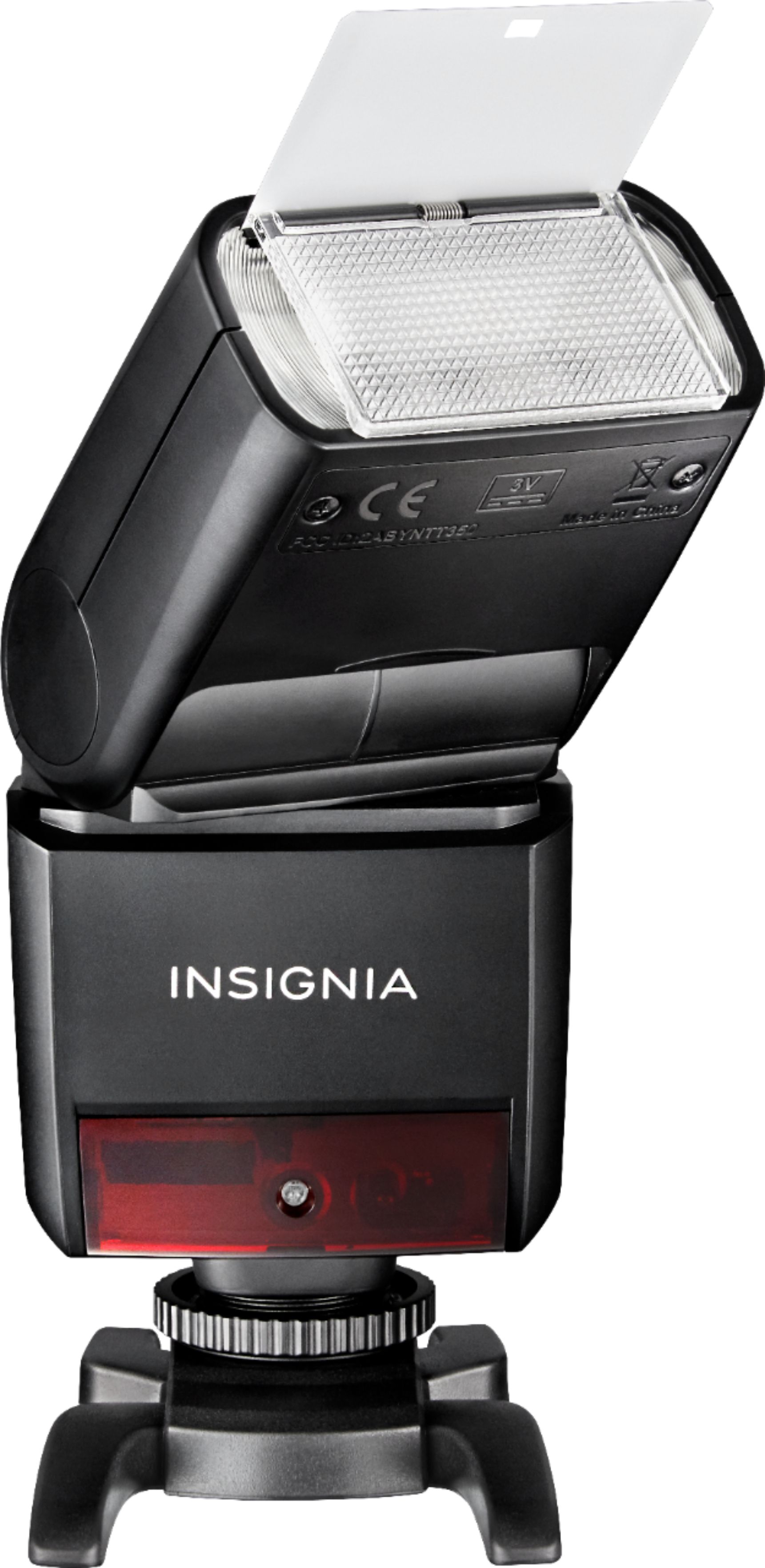 Insignia Compact TTL Flash 36 Guide Number 24-105mm NS-DCF200S for Sony Cameras 