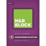 Front Zoom. H&R Block Tax Software Deluxe: Homeowners/Investors Federal.
