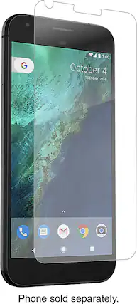 Angle. ZAGG - InvisibleShield Screen Protector for Google Pixel XL - Transparent.