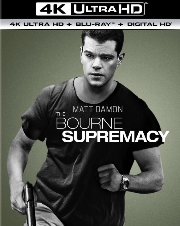  The Bourne Supremacy [4K Ultra HD Blu-ray/Blu-ray] [Includes Digital Copy] [2004]