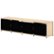 Alt View Zoom 12. Salamander Designs - Synergy TV Cabinet for Most Flat-Panel TVs Up to 90" - Black/Natural Maple.