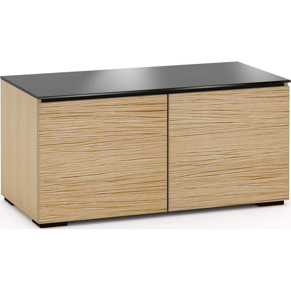 Salamander Designs - Chameleon Denver A/V Cabinet for Most Flat-Panel TVs Up to 50" - Natural Oak