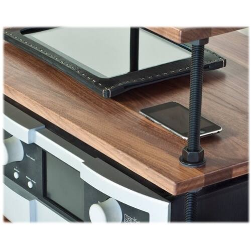 Alt View 13. Salamander Designs - Archetype 3.0 TV Stand for Most Flat-Panel TVs Up to 40" - Natural Walnut.
