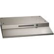 GE - 30" Recirculating Range Hood - Silver metallic - Angle