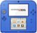 Front Zoom. Nintendo 2DS - Electric Blue 2 with Mario Kart 7 - Electric Blue 2.