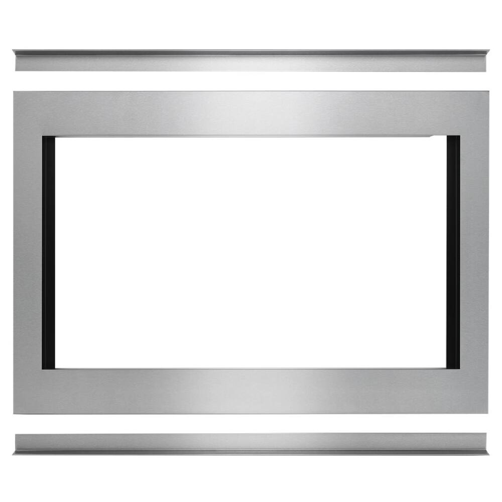 JennAir 26.7" Trim Kit Silver MKC3157ES Open Box Best Buy