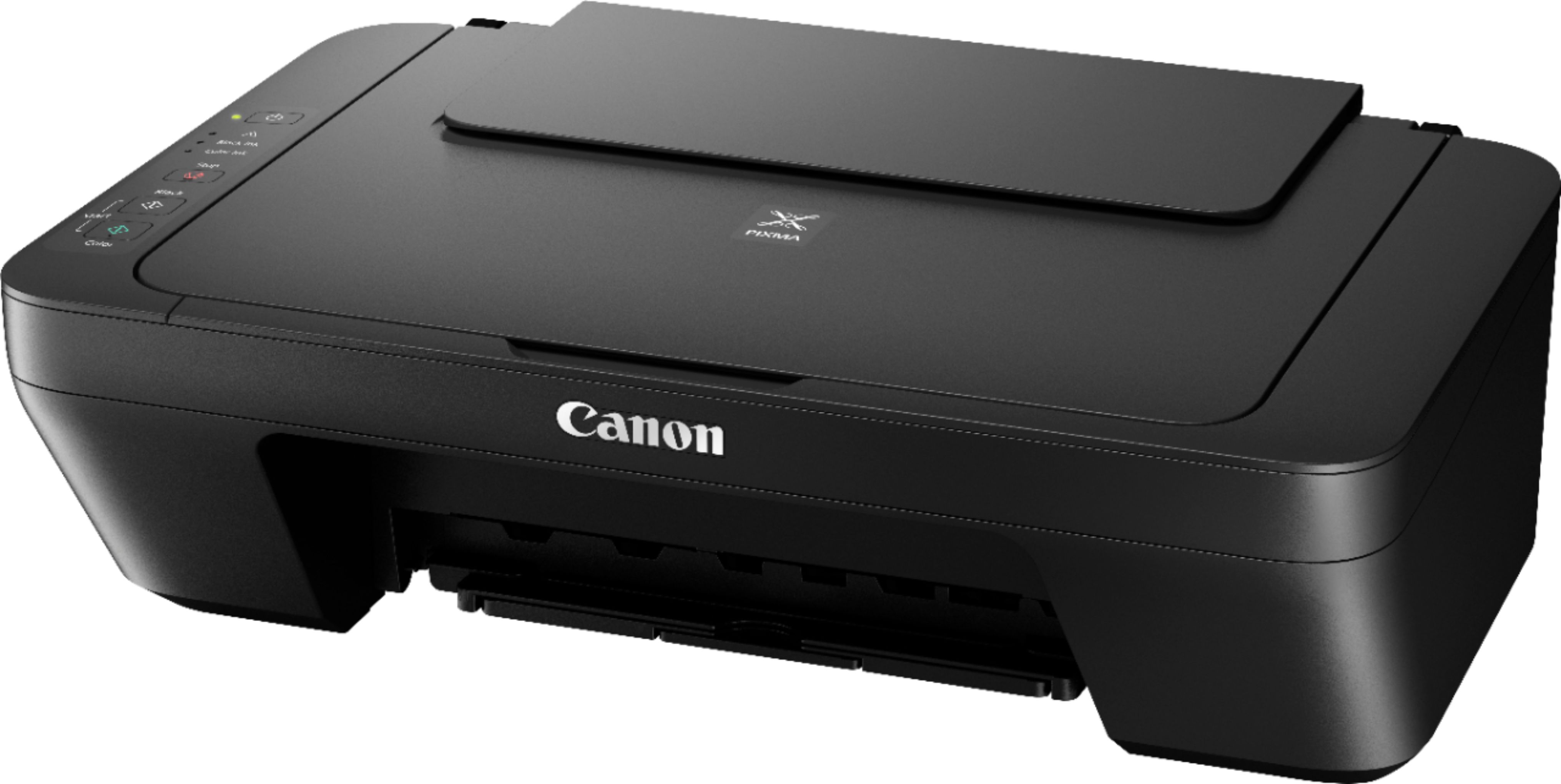 Left View: Canon - PIXMA MG2525 All-In-One Inkjet Printer - Black