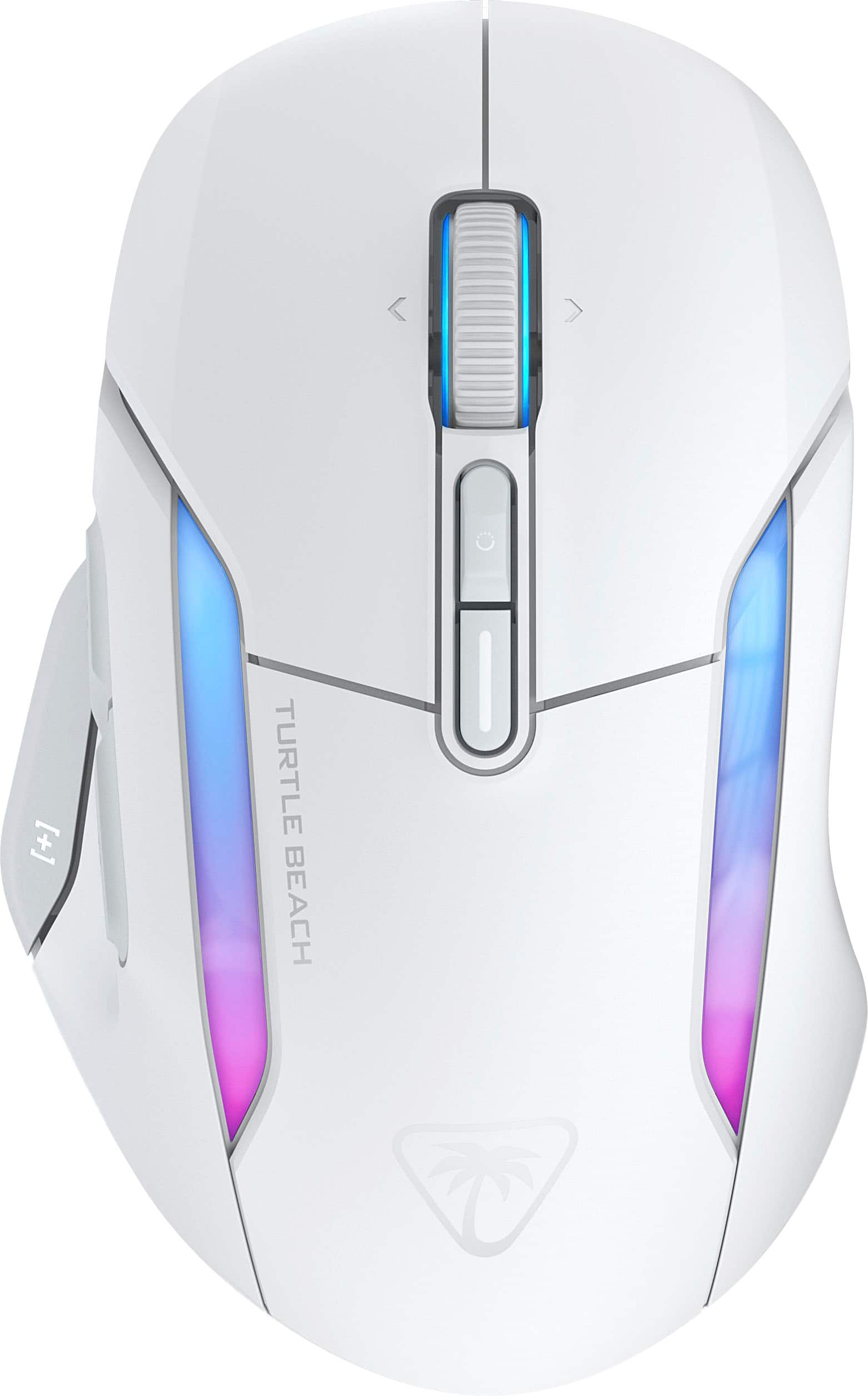 Turtle Beach - Kone II Air Wireless Optical Gaming Mouse with RGB Lighting - Wireless - Arctic White - Front_Zoom