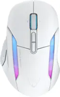 Turtle Beach - Kone II Air Wireless Optical Gaming Mouse with RGB Lighting - Arctic White - Front_Zoom