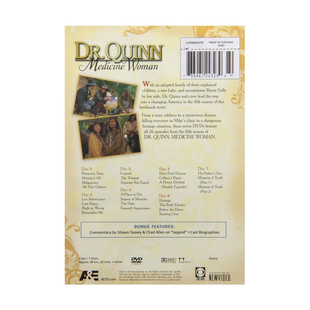 Left. Dr. Quinn, Medicine Woman: The Complete Collection (Seasons 1-6).