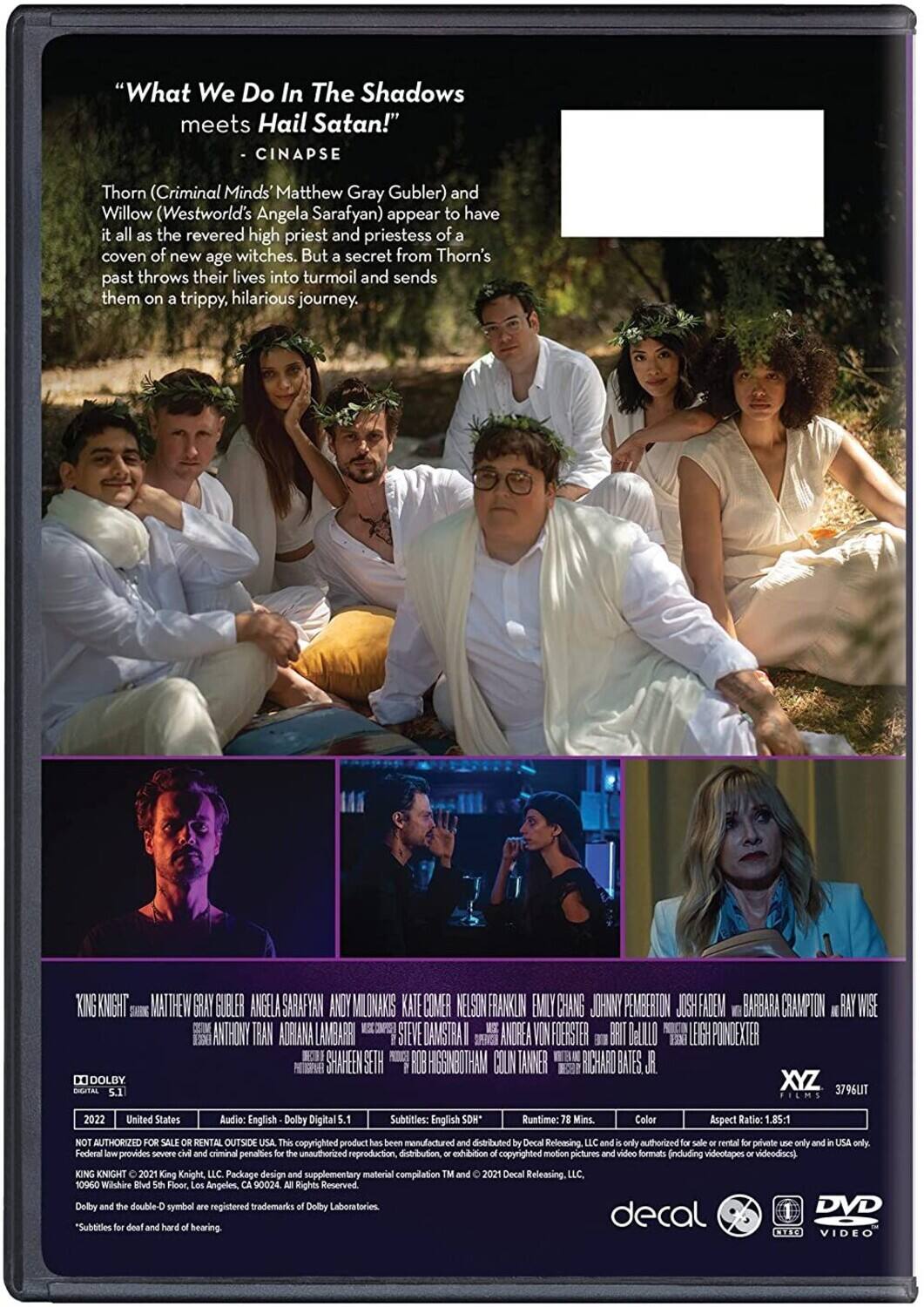 Alt View 1. King Knight   - DVD.