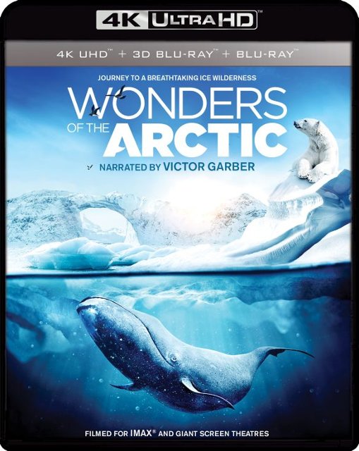 Front Standard. IMAX: Wonders of the Arctic [3D] [4K Ultra HD Blu-ray/Blu-ray] [4K Ultra HD Blu-ray/Blu-ray/Blu-ray 3D] [2014].