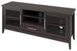 CorLiving - Jackson TV Bench for Most Flat-Panel TVs Up to 60" - Espresso - Larger Front