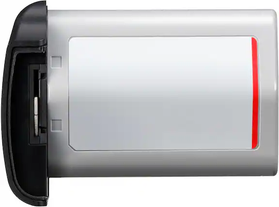 Front. Canon - Battery Pack Lithium-Ion Battery - Gray/Black.