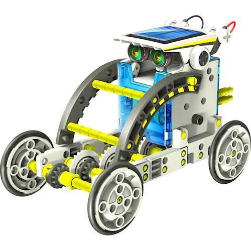 OWI 14 in 1 Educational Solar Robot Kit White OWI-MSK615 ...