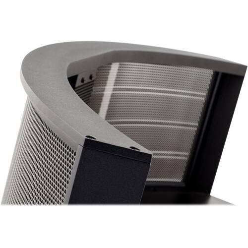 Alt View 16. MartinLogan - Illusion 3-Way Floor Center-Channel Speaker - Gloss Black.
