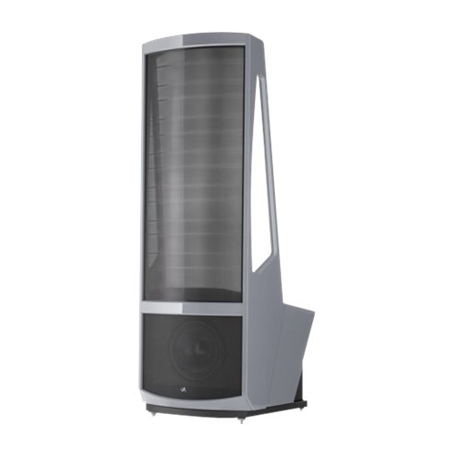 Angle View: MartinLogan - Neolith 15" Passive 3-Way Floor Speaker (Each) - Rosso fuoco