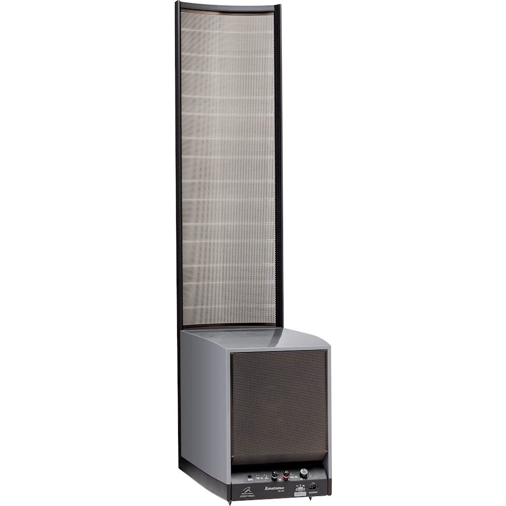 Back View: MartinLogan - Impression Dual 8" 2-Way Floor Speaker (Each) - Arctic silver