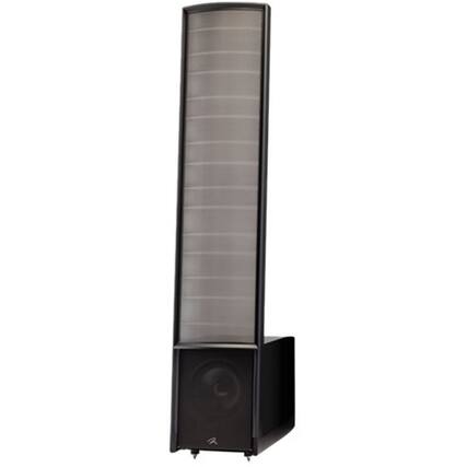 Angle. MartinLogan - Impression Dual 8" 2-Way Floor Speaker (Each) - Arctic silver.