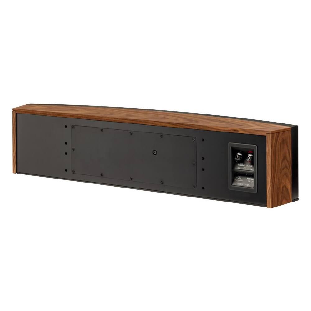 Back. MartinLogan - Focus Dual 6-1/2" Passive 3-Way Center-Channel Speaker - Walnut.