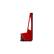 Left. MartinLogan - Neolith 15" Passive 3-Way Floor Speaker (Each) - Rosso fuoco.