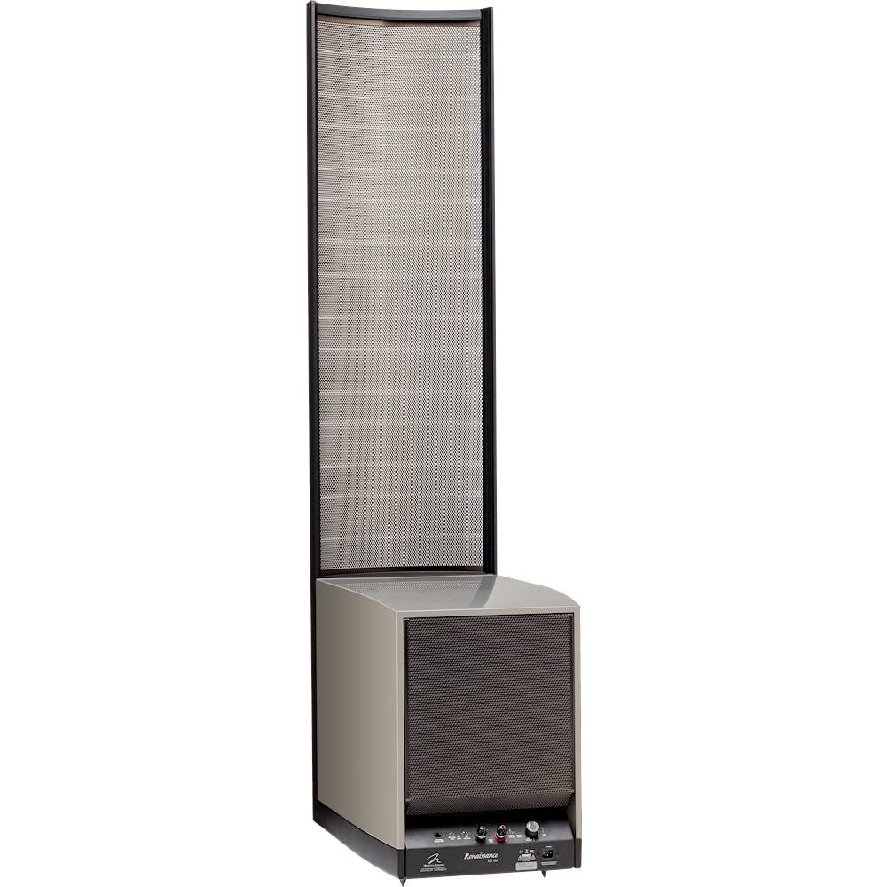 Back View: MartinLogan - Renaissance Dual 12" 2-Way Floor Speaker (Each) - Desert silver