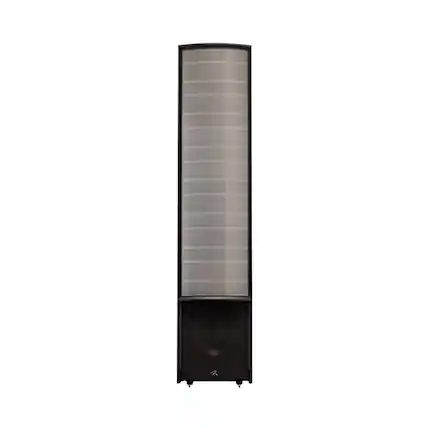 Front. MartinLogan - Expression 2-Way Floor Speaker (Each) - Arctic silver.