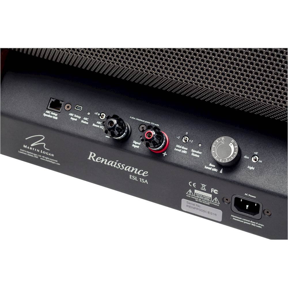 Alt View 13. MartinLogan - Renaissance Dual 12" 2-Way Floor Speaker (Each) - Gloss black.