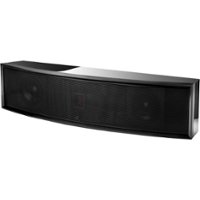 MartinLogan - Focus Dual 6-1/2" Passive 3-Way Center-Channel Speaker - Basalt black - Angle_Zoom