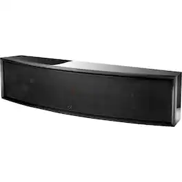 MartinLogan - Focus Dual 6-1/2" Passive 3-Way Center-Channel Speaker - Basalt black