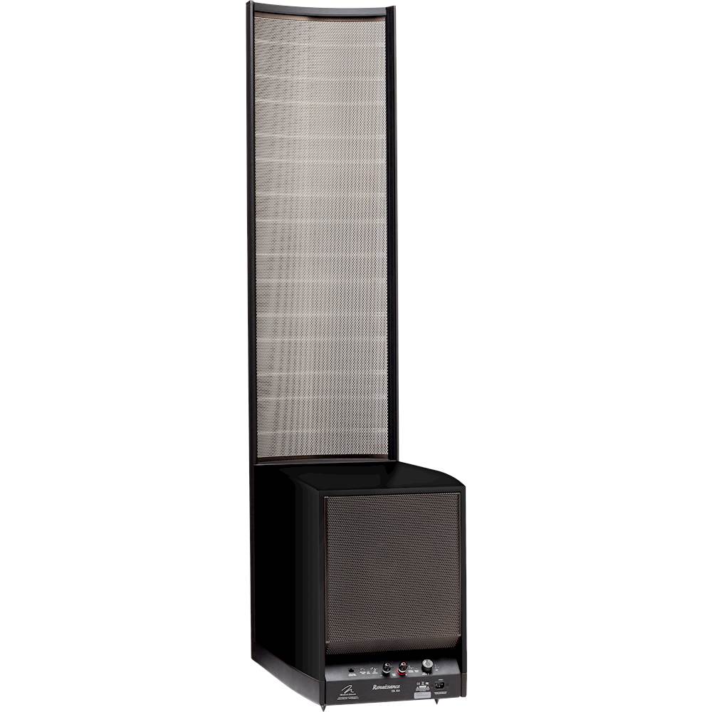 Back View: MartinLogan - Impression Dual 8" 2-Way Floor Speaker (Each) - Basalt black
