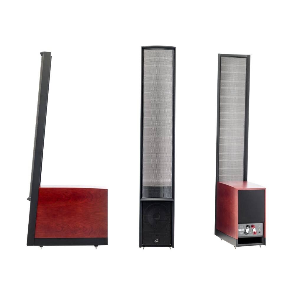 Alt View 11. MartinLogan - Classic Dual 8" Passive 2-Way Floor Speaker (Each) - Dark cherry.