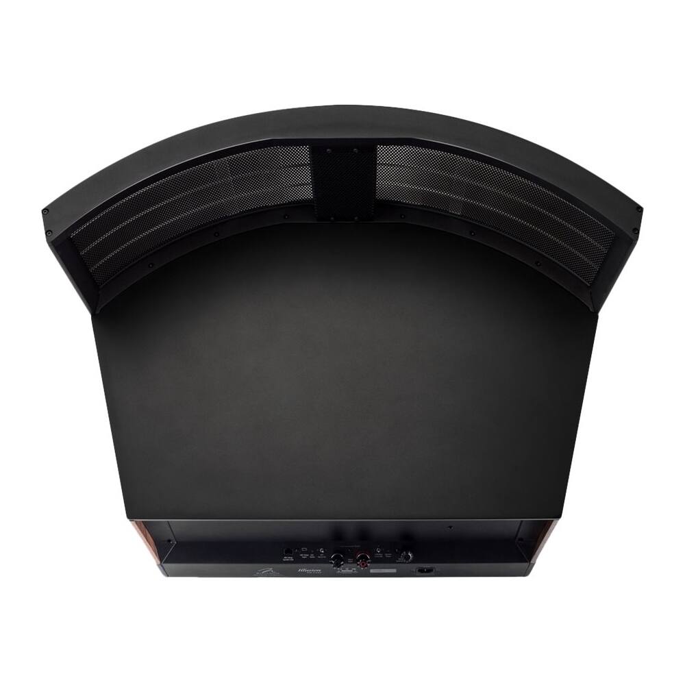 Alt View 11. MartinLogan - Illusion 3-Way Floor Center-Channel Speaker - Dark cherry.