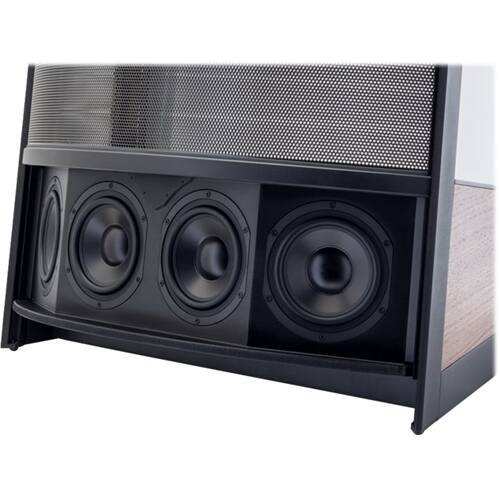 Alt View 17. MartinLogan - Illusion 3-Way Floor Center-Channel Speaker - Dark cherry.