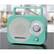Alt View 11. Studebaker - SB2000 Portable AM/FM Radio - Teal.