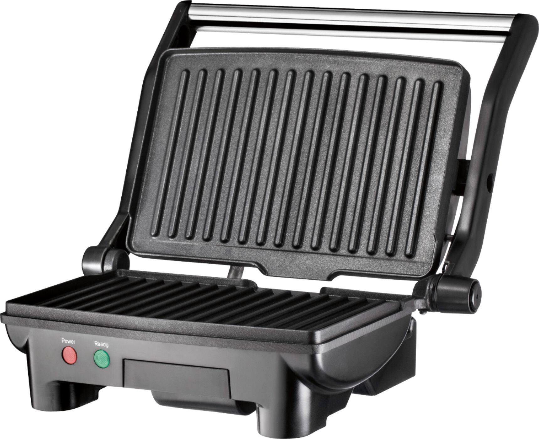 Best Buy: Chefman Grill + Panini Press Stainless Steel RJ02-180